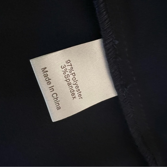 Tuckernuck Daphne swing mini dress Ladies xxl navy blue ruffle neck bow back - Picture 5 of 9